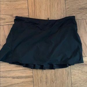 Black Lululemon Tennis Skort Size 6